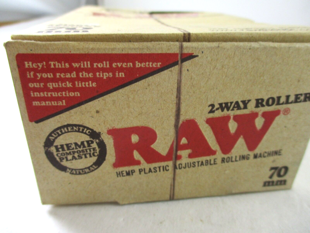 RAW ADJUSTABLE 2 WAY ROLLING MACHINES (BOX OF 12)