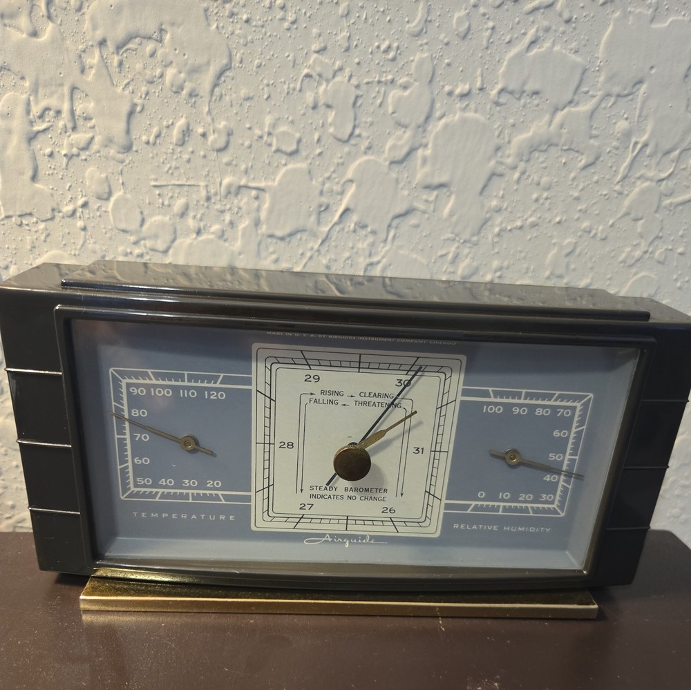 Vintage AIRGUIDE Barometer (Art Deco)