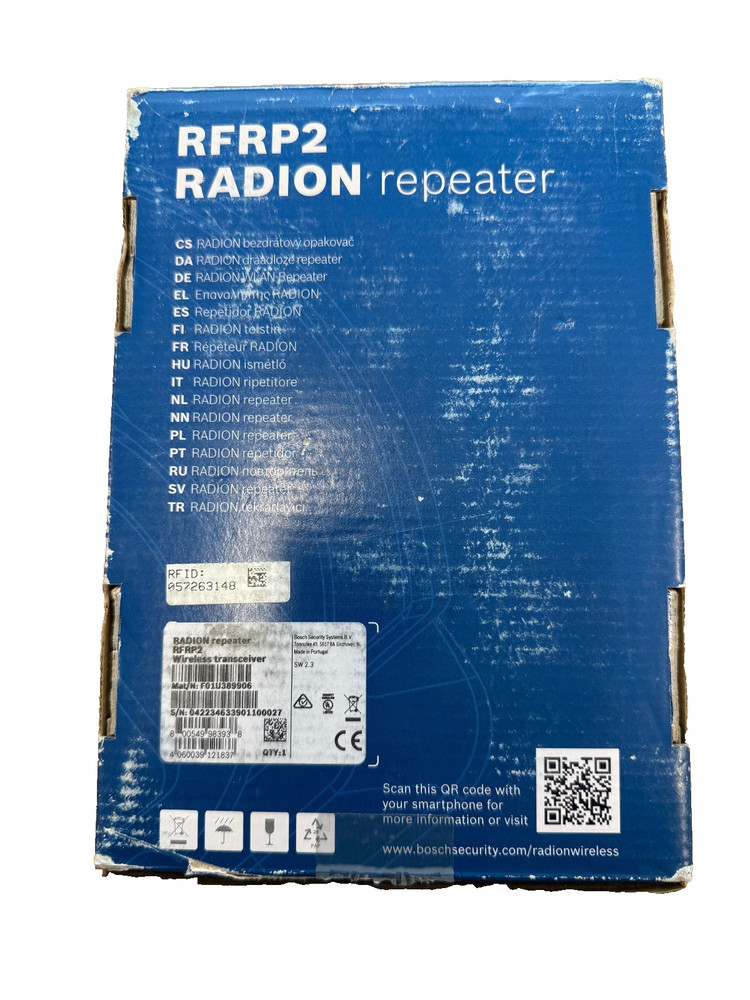 Bosch RFRP2 Radion Repeater