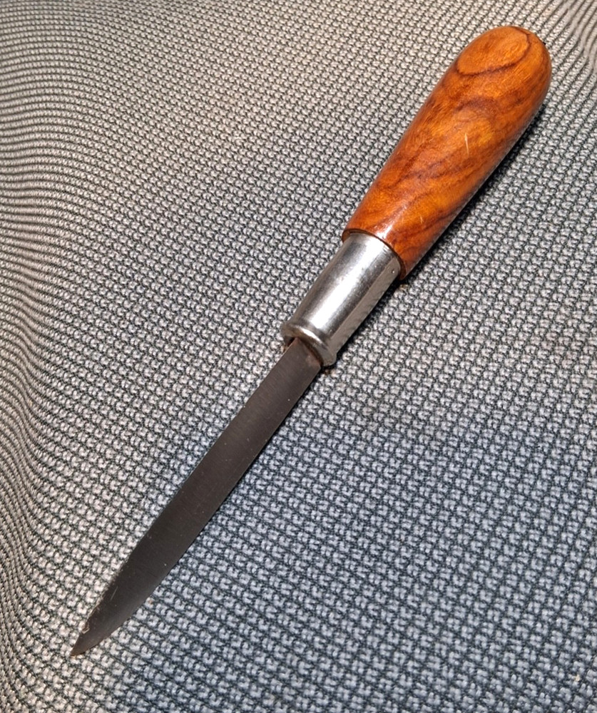 Triangular Machinist Scraper w/ Wood Handle