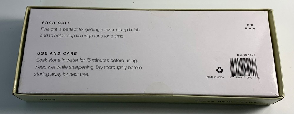 Misen 6000 Grit Sharpening Stone Knife Blade Tool