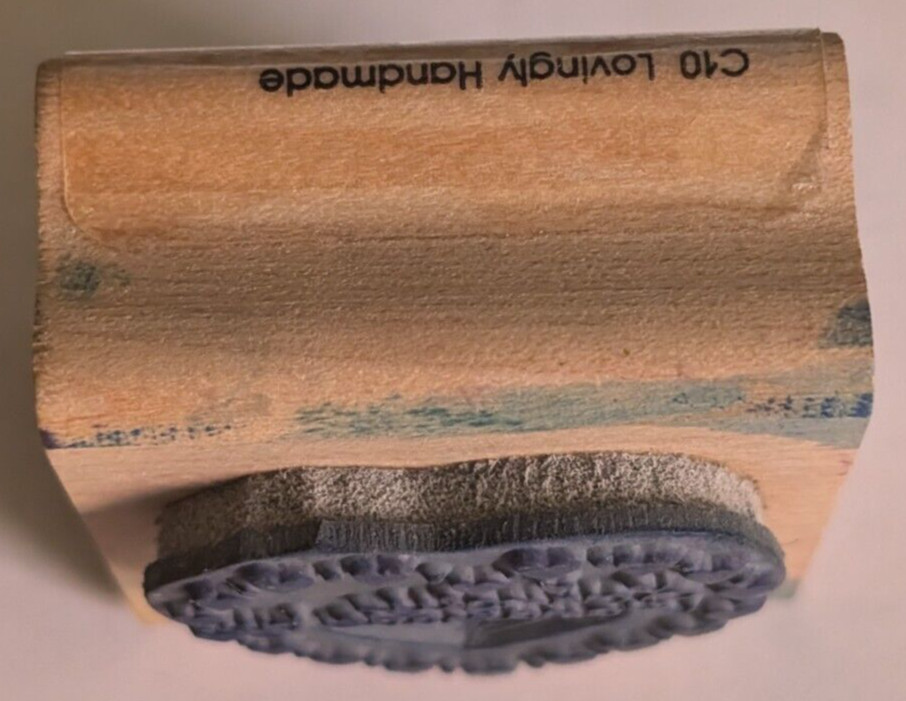 Wood/Rubber Stamp Lovingly Handmade by: Tiny Hearts