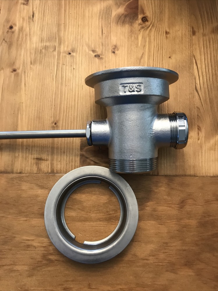 T&S Waste Drain 2"  Twist Lever.    Rf
