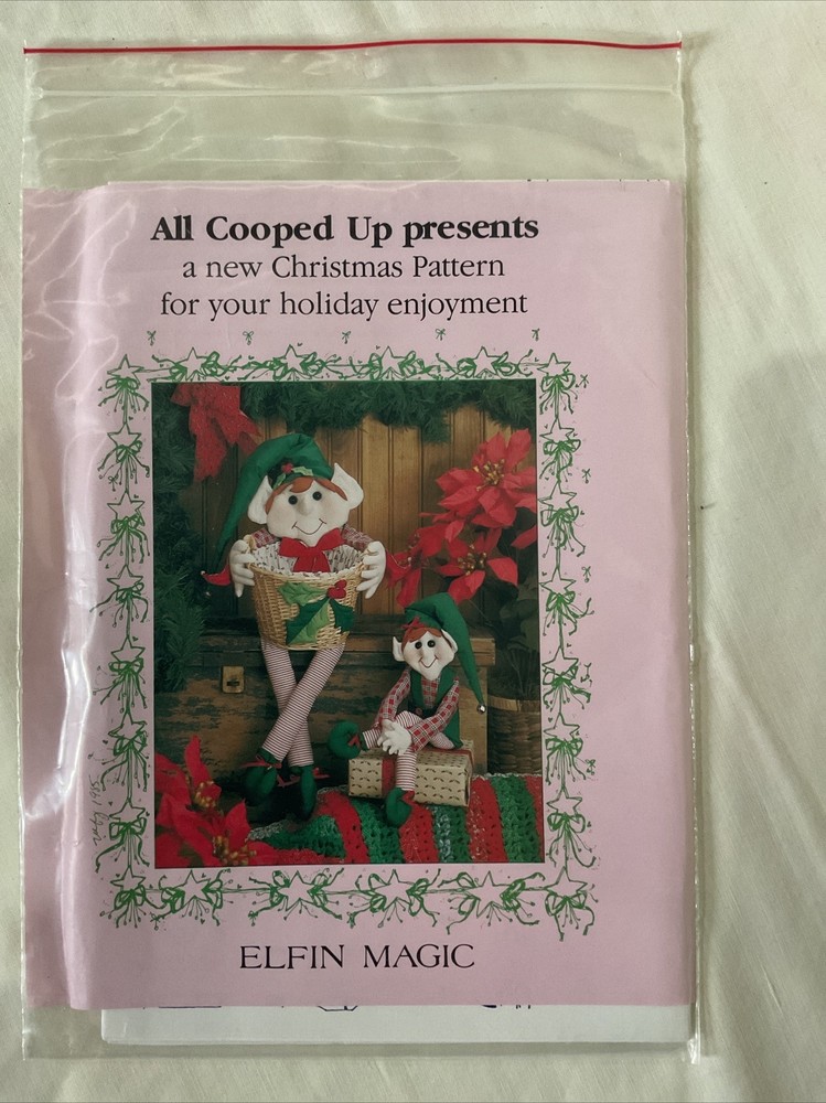 All Cooped Up Pattern Elfin Magic #307 Sewing Pattern NEW