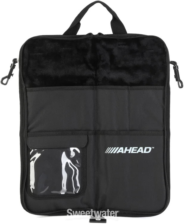 Ahead Deluxe Stick Bag - Black/Black Trim