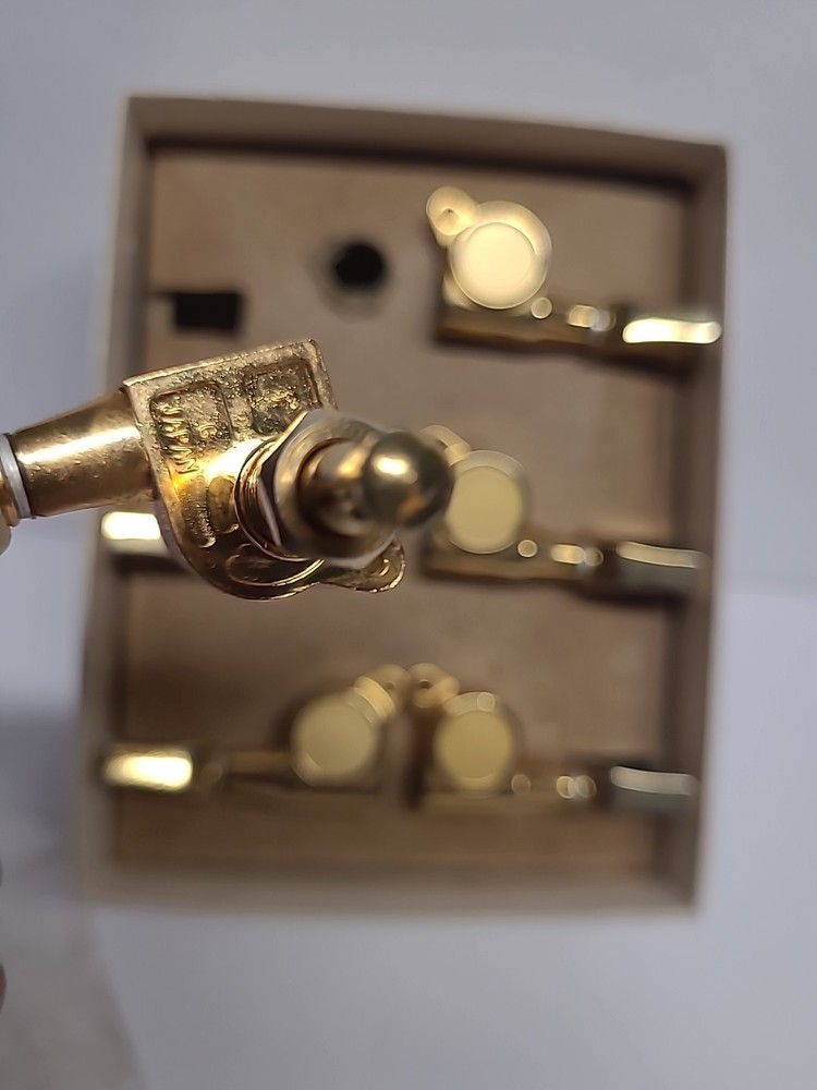 Vintage GOTOH 3X3 Tuning Keys Gold