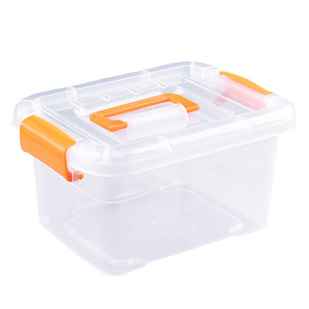 Clear Plastic Storage Bins with Latching Lid, Stackable Closet Organizer Cont...