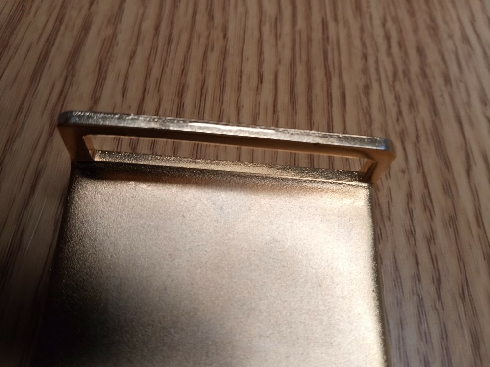 Military Belt Buckle Brass Used