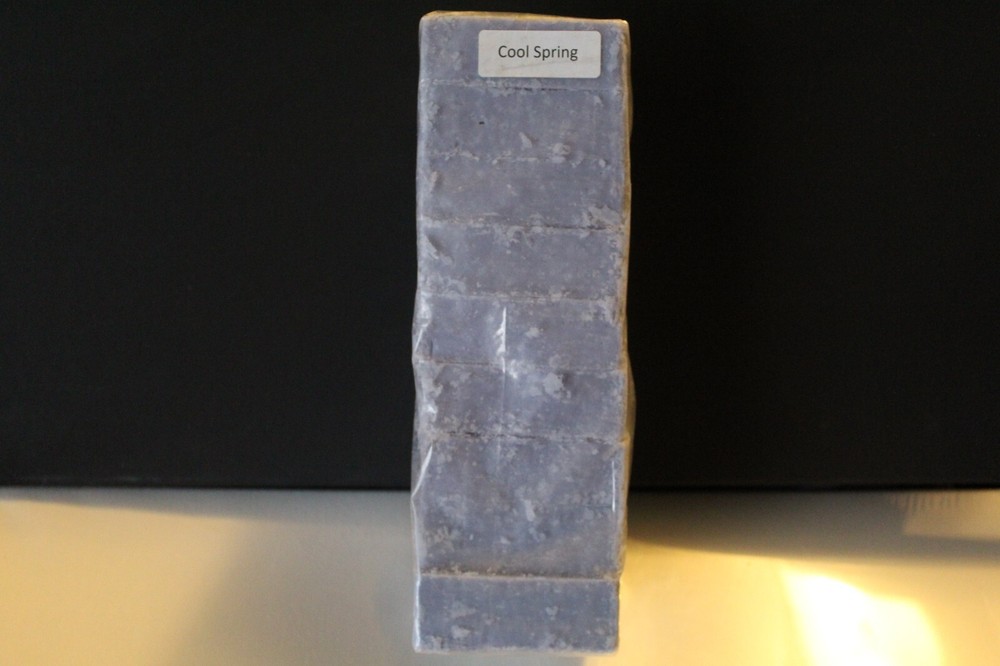 Cool Spring Handmade soap loaf 9 Precut bars