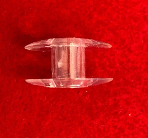 CLASS 66 BOBBINS CLEAR PLASTIC 172222P
