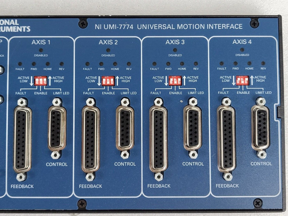 National Instruments NI UMI-7774 Universal Motion Interface& 186380D-02 Cable