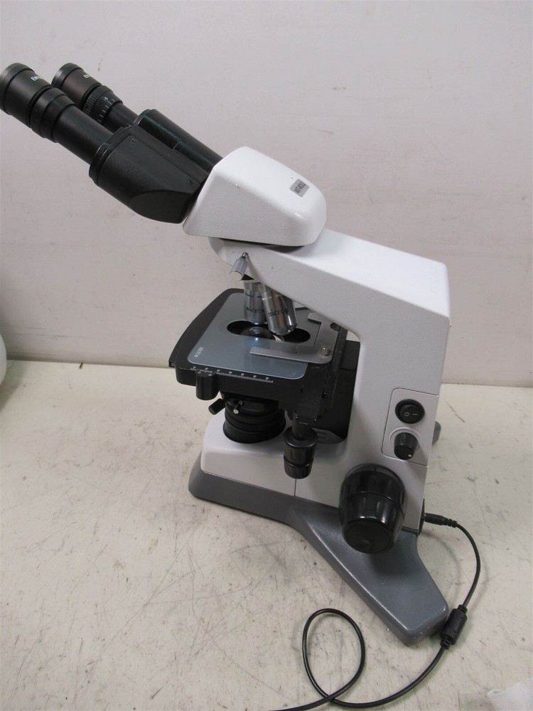 Micros Austria Biological Microscope 4 Objectives & Eyepieces MCX100LED Daffodil