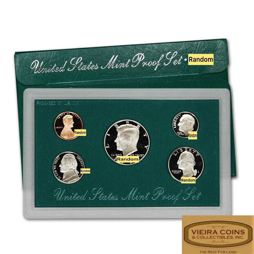 1994 U.S Proof Set with Original Green Box  - #C94NQ