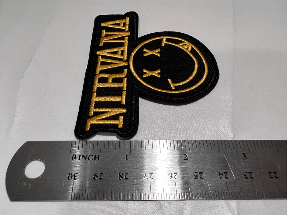 Nirvana Band Iron On Patch