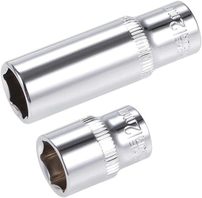 Socket 1/4, 3/8 & 1/2" Drives, Shallow Deep 6 PT Socket & Bit Sockets