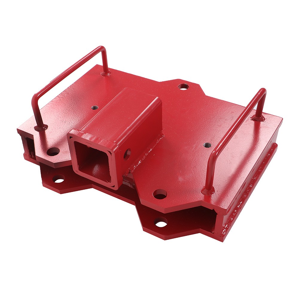LABLT Forklift Hitch Adapter Dual Pallet Trailer Tow Receiver Attachment 2"
