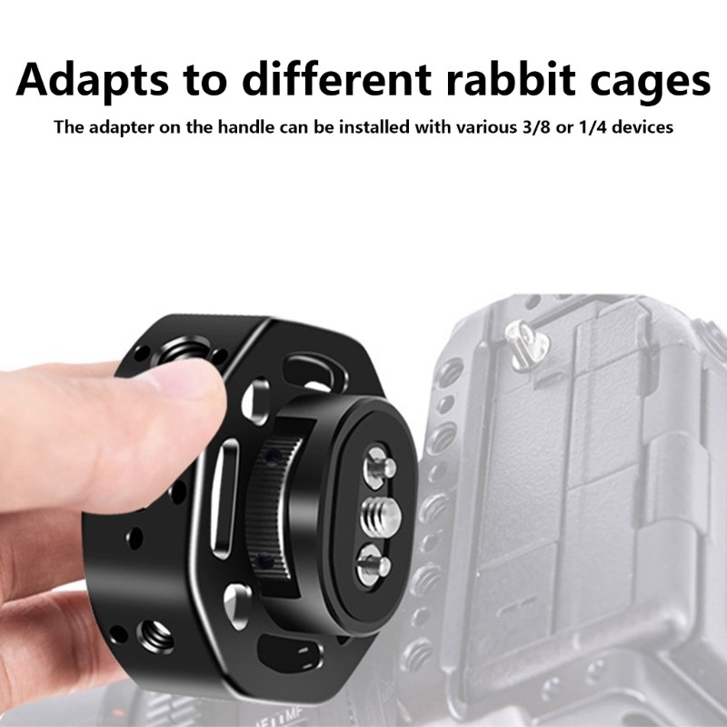 Small Side Handle Handgrip Square Type Camera Cage Grip Accessories Expander