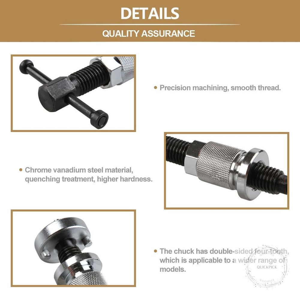 Disc Brake Caliper Piston Rewind Tool, Brake Piston Wind Back Tool, Car Rear Bra
