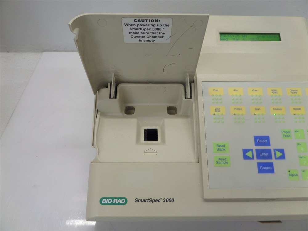 Bio-Rad SmartSpec 3000 Lab UV/Visible Spectrophotometer