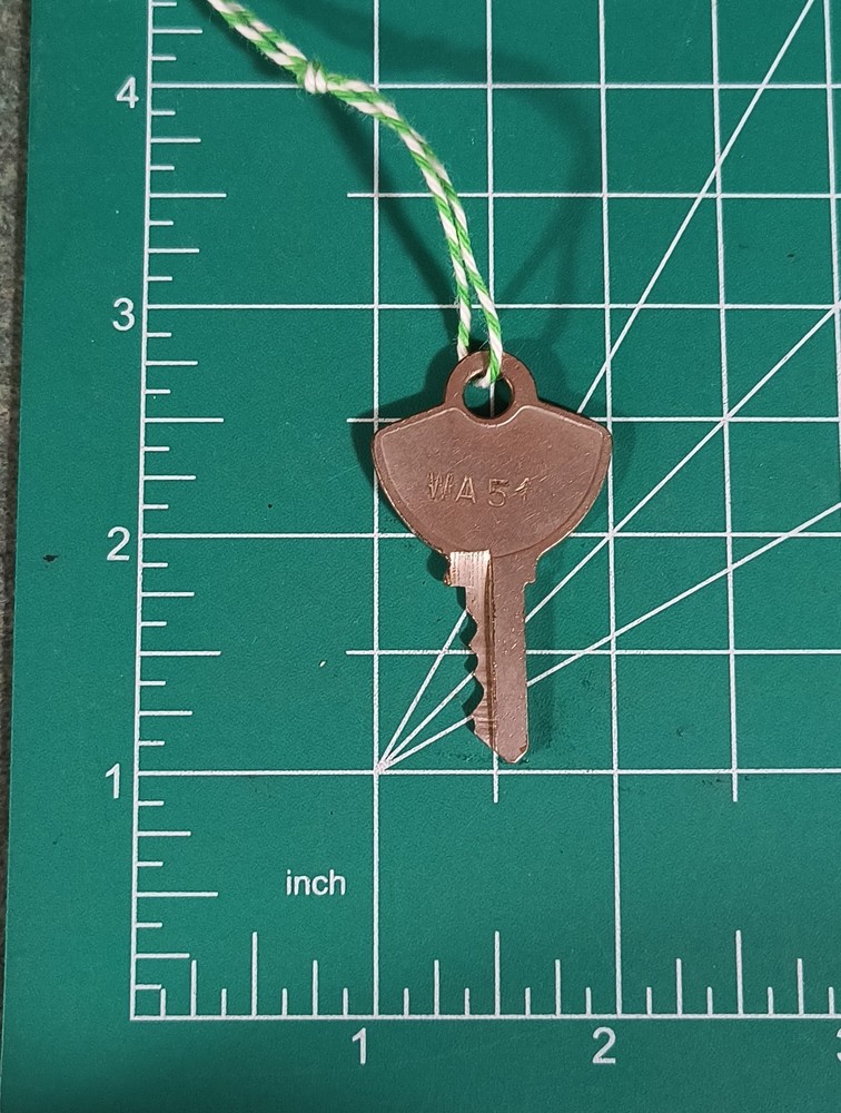 Vintage Craftsman Key WA51