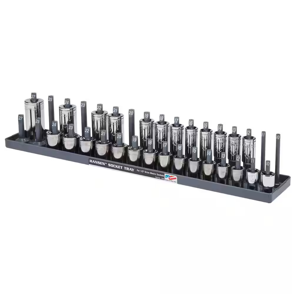 1/2 In. Drive Metric Socket Storage Tray