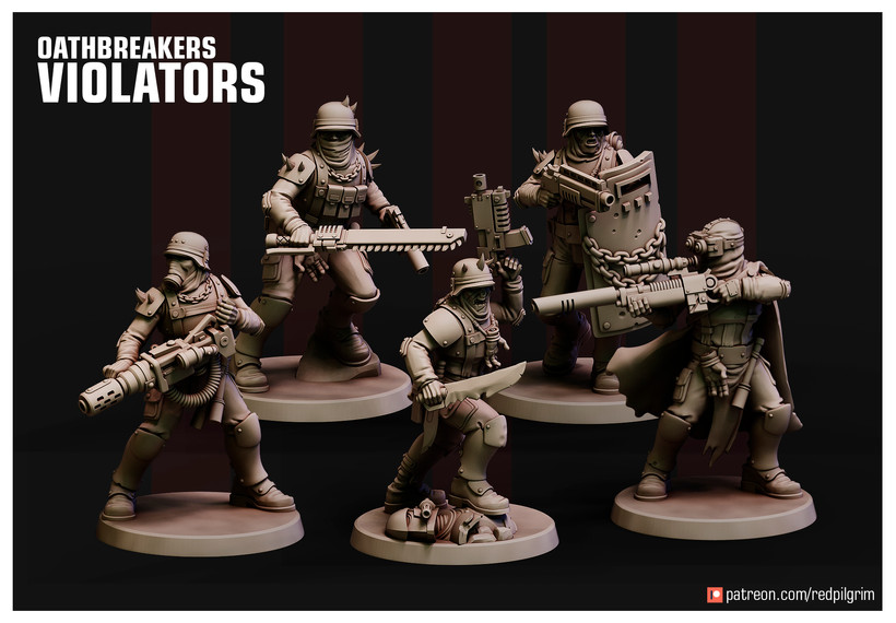 CHAOS OATHBREAKERS VIOLATORS SQUAD (5U)