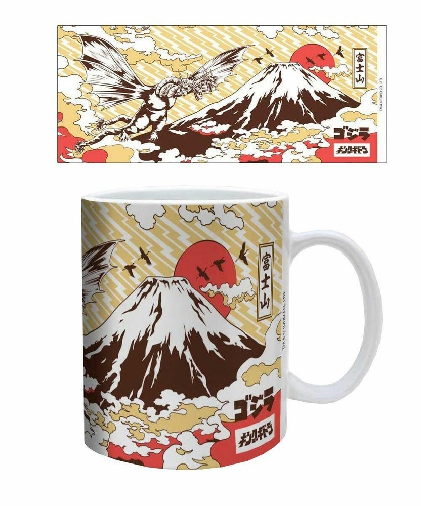 Godzilla Fuji Coffee Mug, 11oz