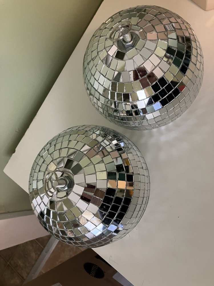 2 Pack 6” Disco Balls