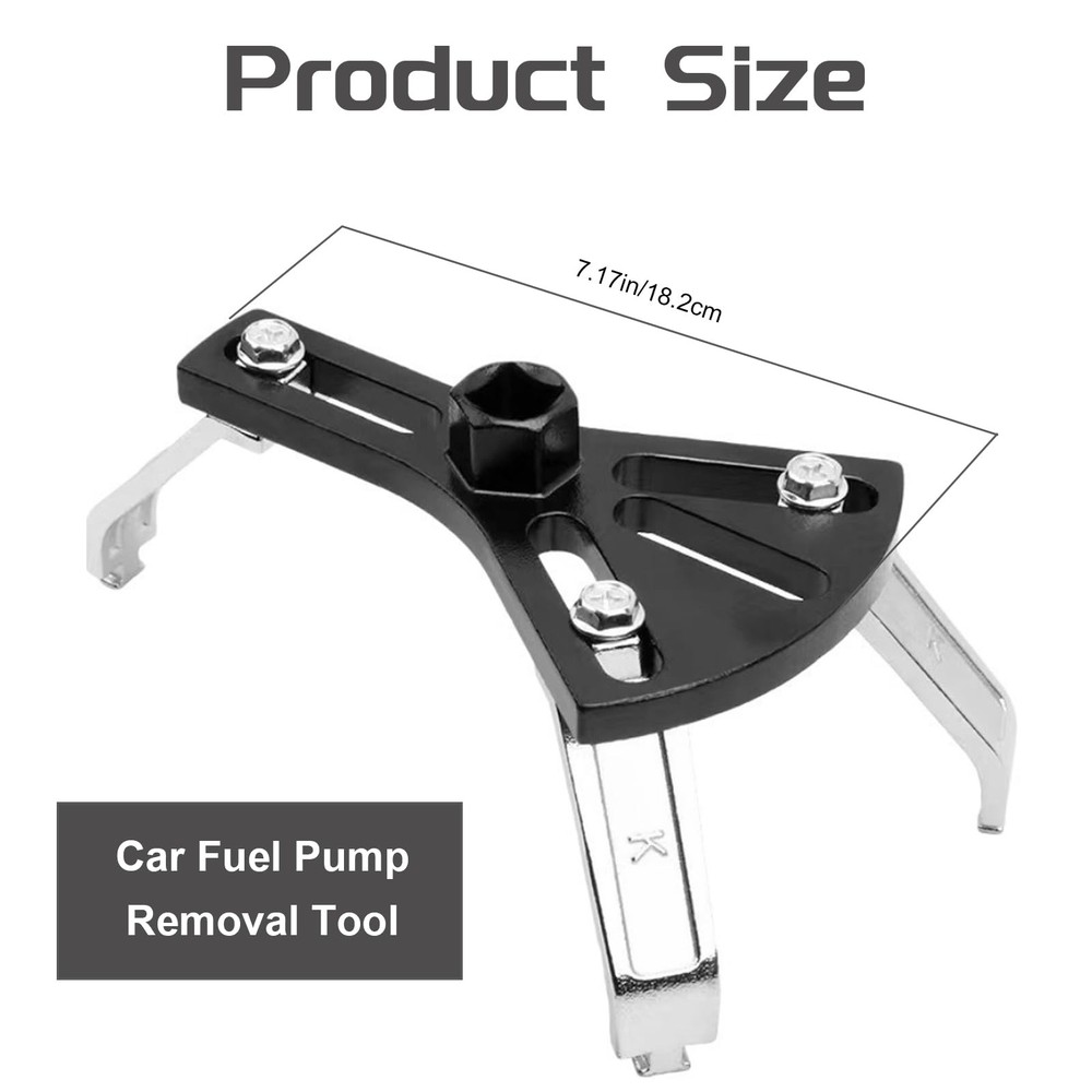 Car Fuel Pump Removal Tool, Adjustable Lock Ring Fuel...