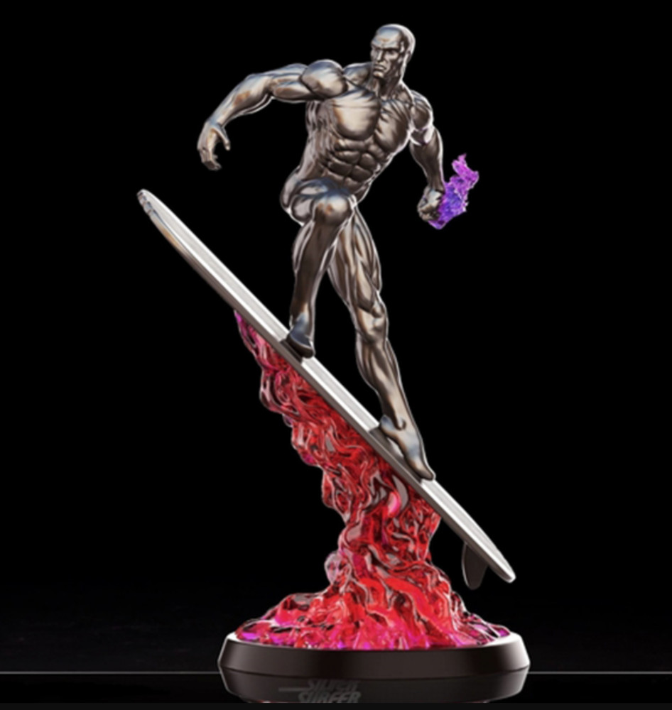 Silver Surfer Resin Sculpture Statue Model Kit Unpainted/Unassembled
