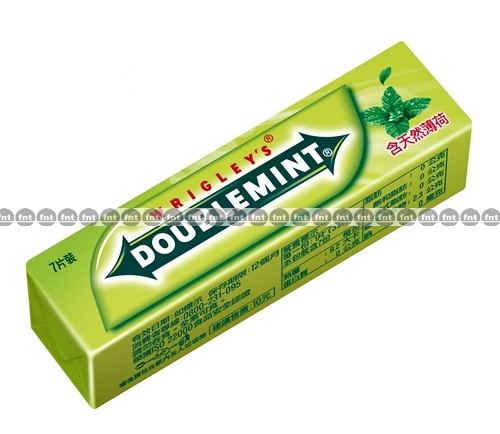 [Wrigleys] Double Mint Chewing Gum Classic Gum (7 strips/pack) 青箭口香糖