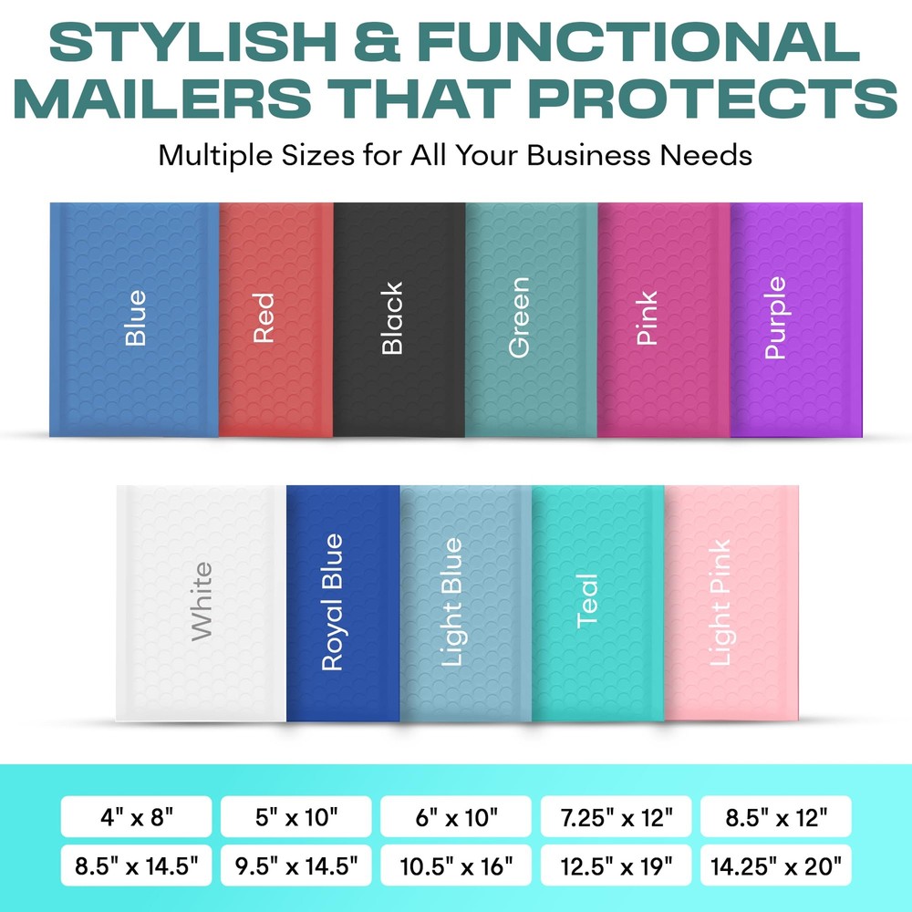 Y-Teal-#6-mailer-50Pack-M