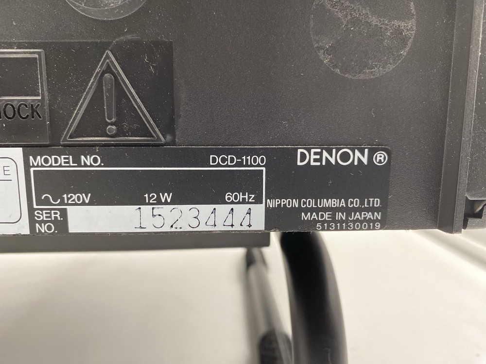 Denon DCD-1100 PCM Audio Tech. CD Player