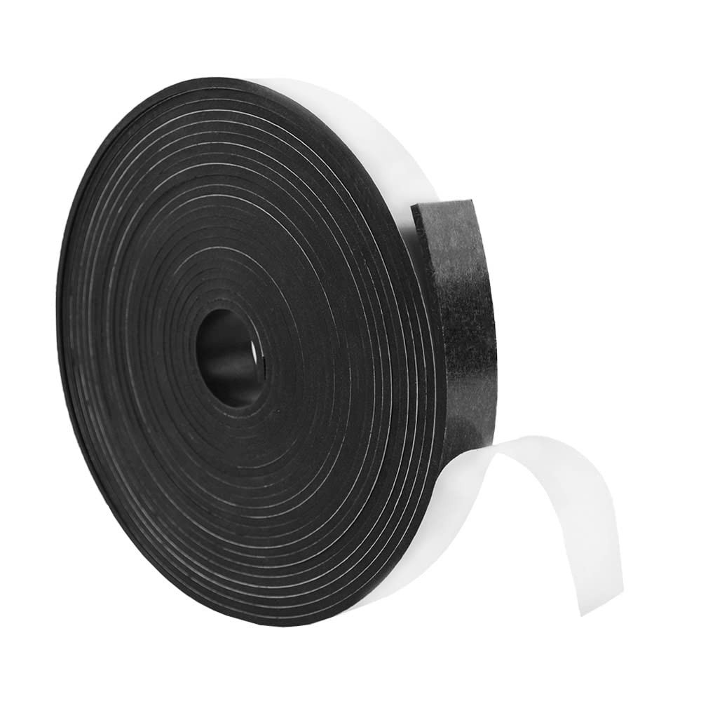 Neoprene Solid Rubber Strips with Adhesive Backing 1/8 .125" Thick X 1" Wide ...