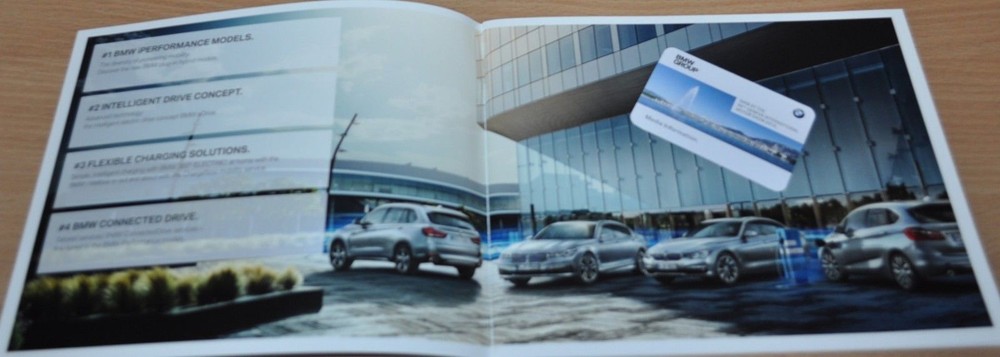2016 BMW iPerformance Brochure Prospekt ENG Edition