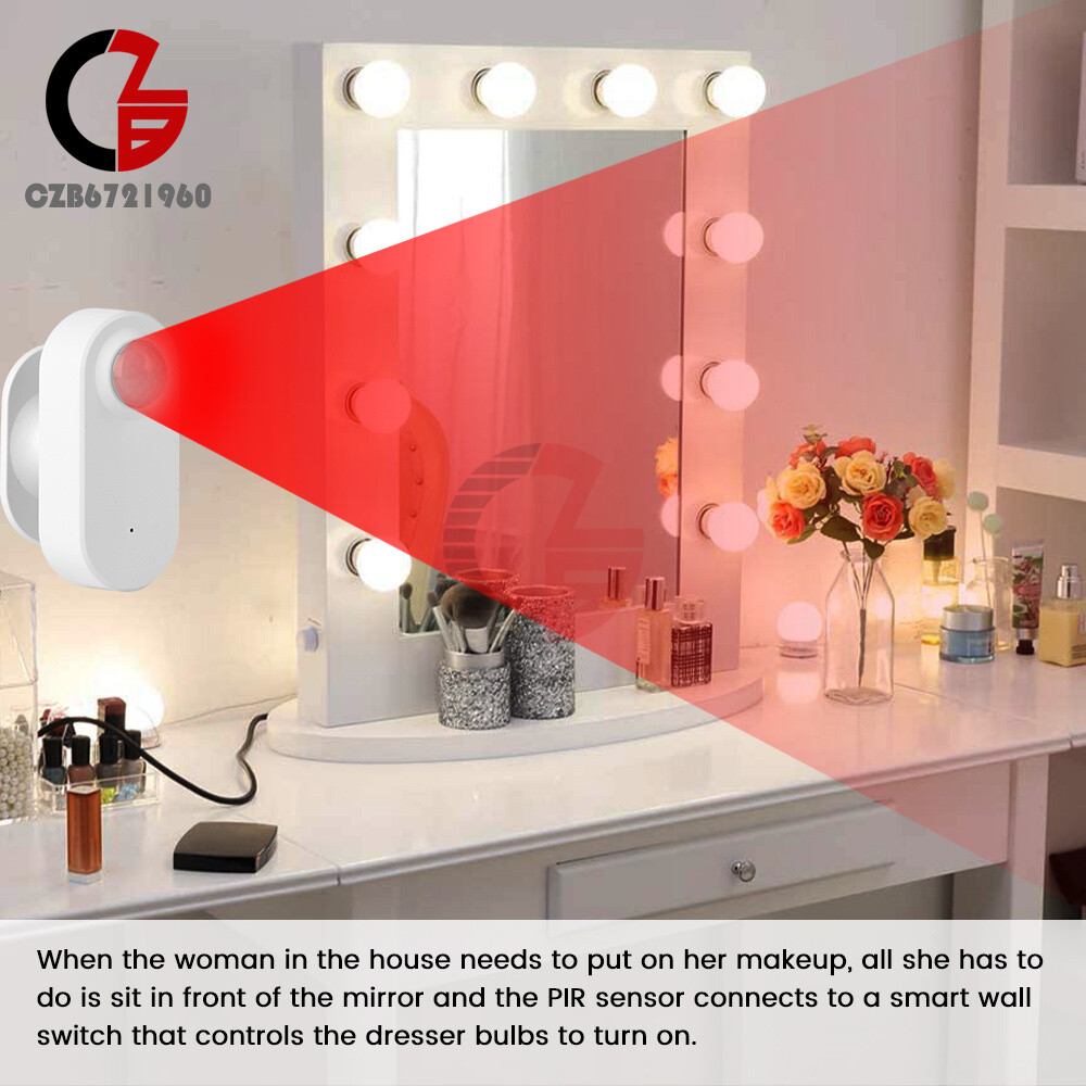 Tuya Zigbee Millimeter Radar Wave Human Presence Detect Sensor PIR Motion Sensor