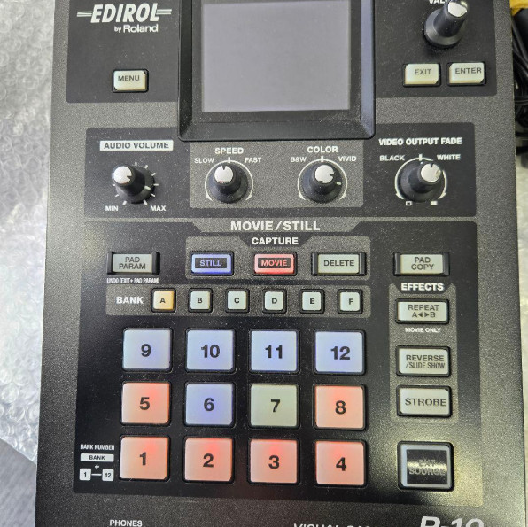 Roland Edirol P-10 Visual Sampler Video Performance Unit Used Tested Working JP