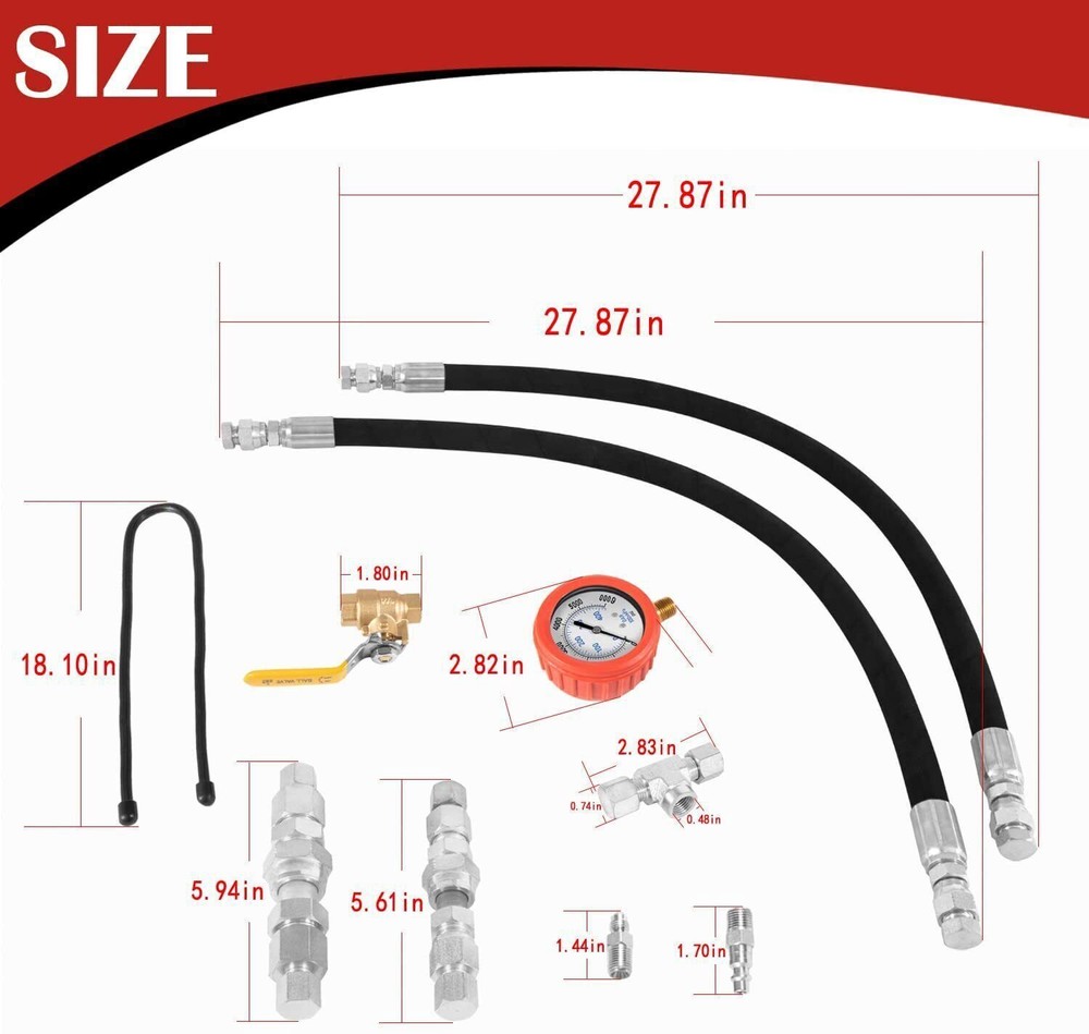 For International MaxxForce DT 9 10 466 1996-2015 Hpop System Test Tool Kit