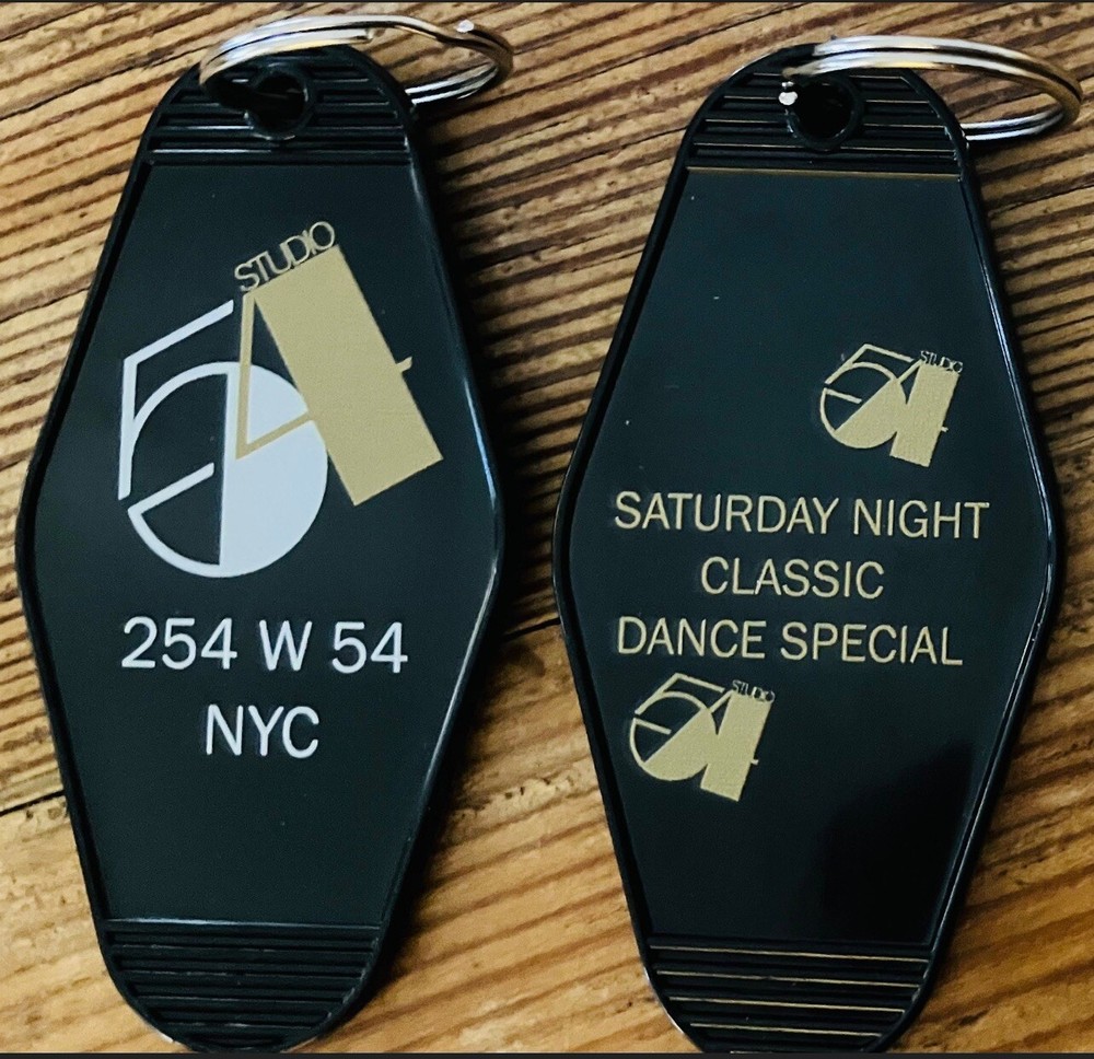 STUDIO 54 NYC inspired keytag