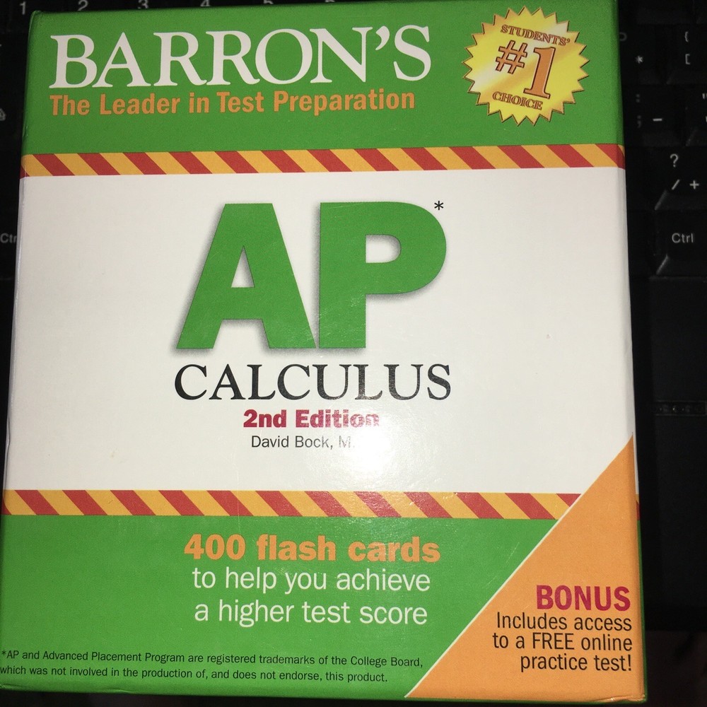 Barron’s  AP Calculus Flashcards