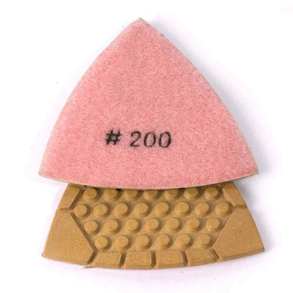 Specialty Diamond BRTTD200 200 Grit Diamond Triangular Dry Pad