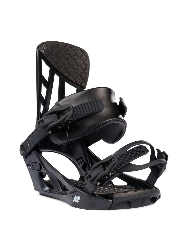 K2 Indy Men's Snowboard Bindings, Black, Medium