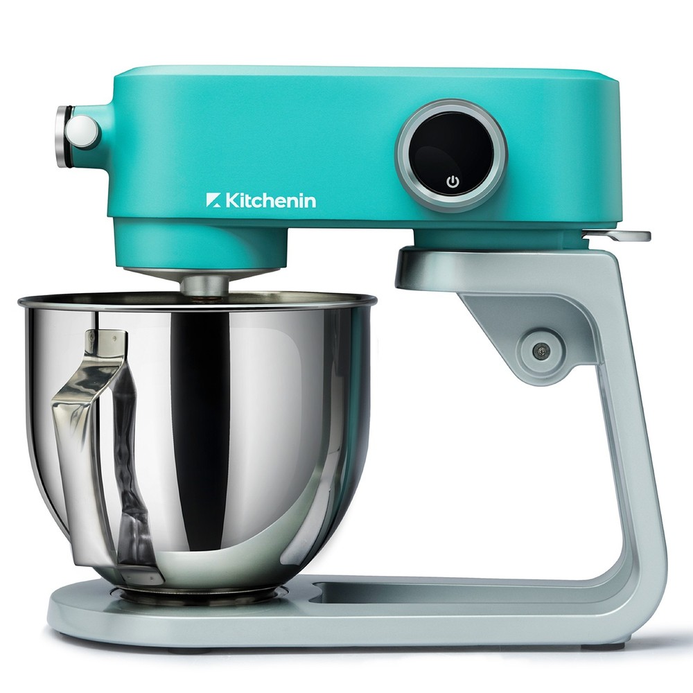kitchenin 5.3Qt Stand Mixer DC Copper Motor Quiet ≤68dB Timer Flex Paddle used