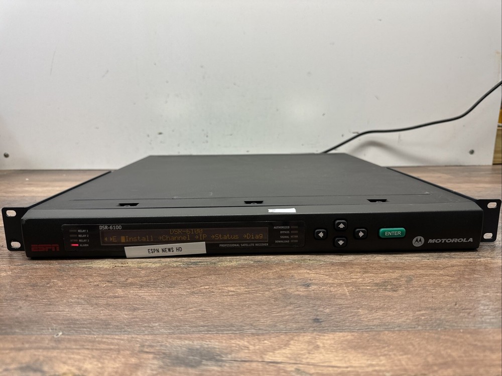 Motorola DSR-6100 Satellite Receiver