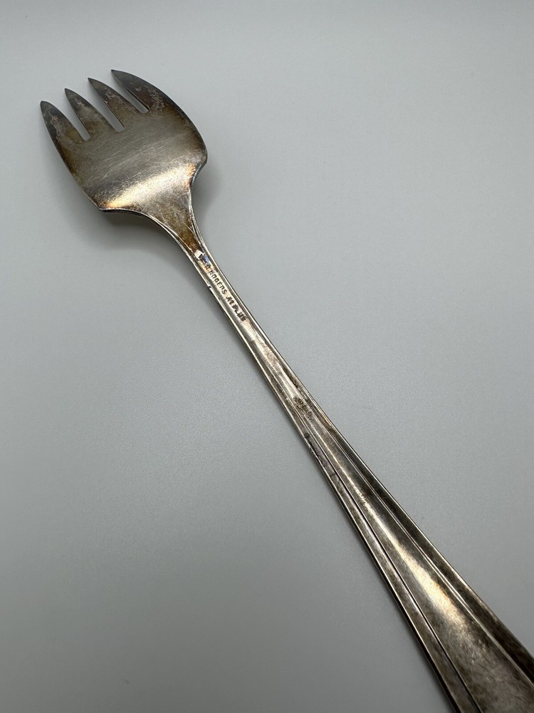 Vintage Wm Rogers Cold Meat Fork 8.5”