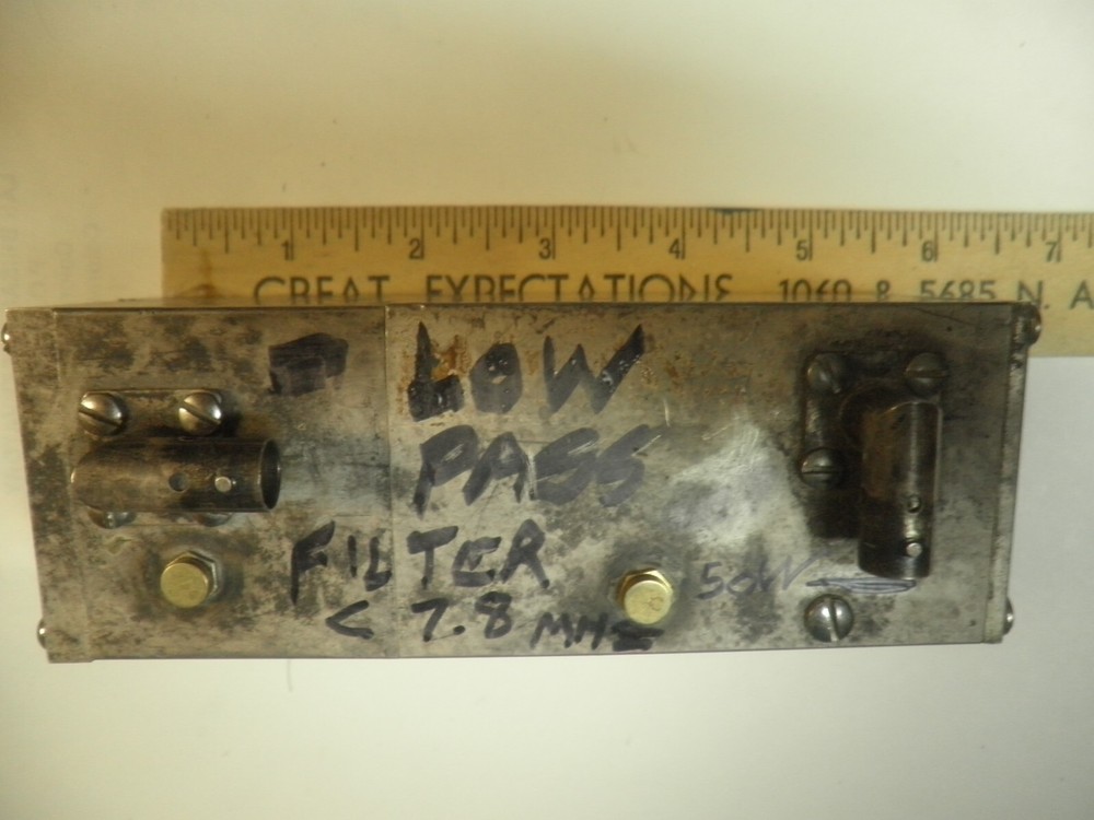 Filter, RF, Low Pass , 7.8 MHz, 50W