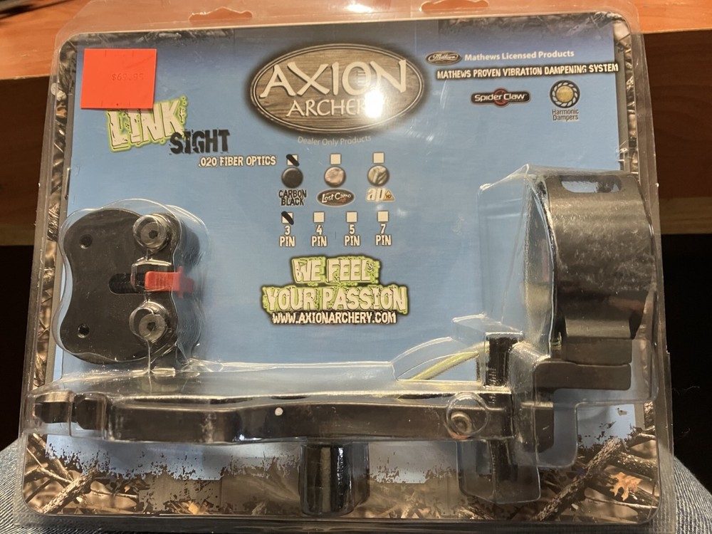 Axion Archery AX-803 Link 3 pin .020 Sight Black