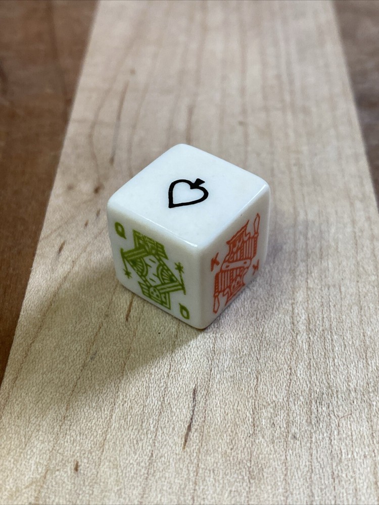 Vintage Poker Dice, Single