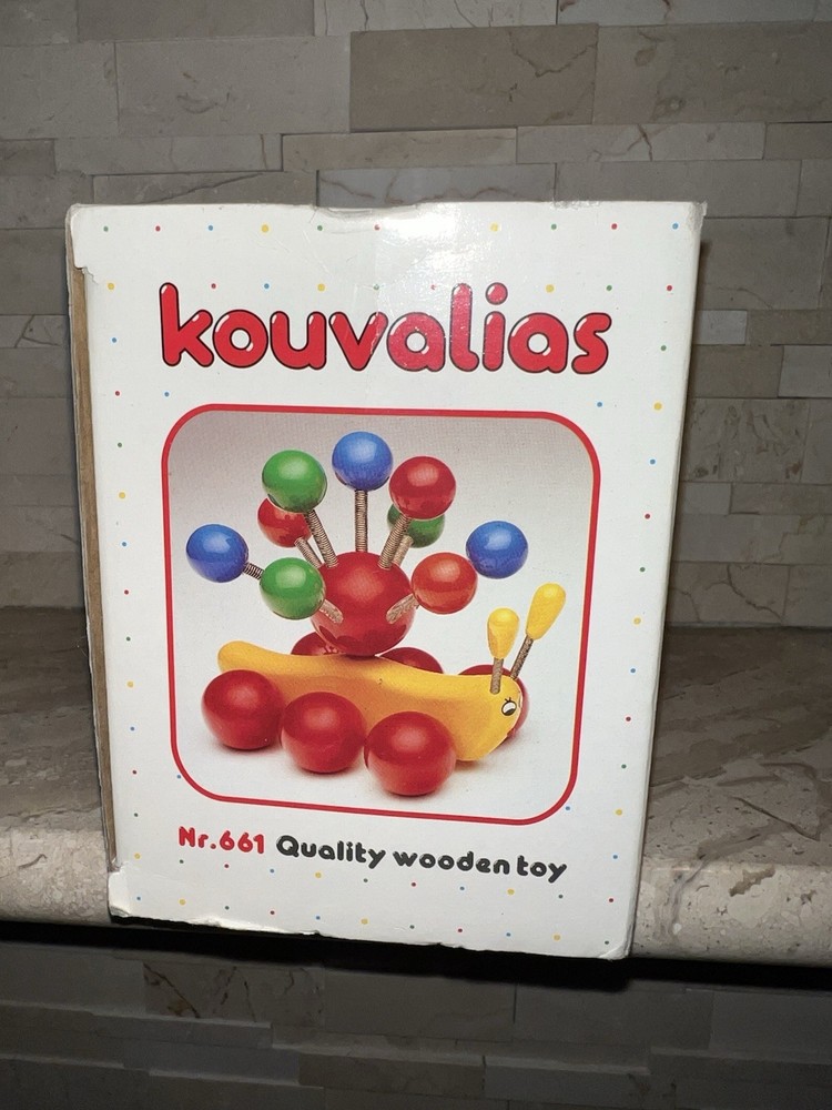 Wooden Pull Toy Kouvalias #661