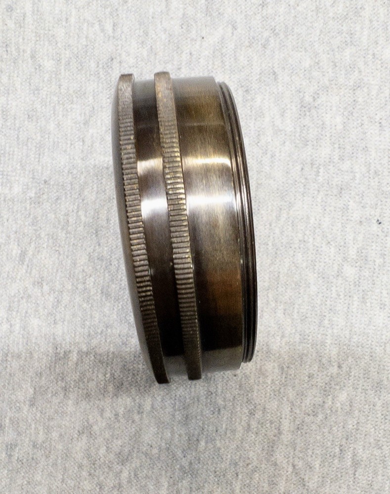 1885 Wanderers Brass Round Pocket Compass With Leather Case Decor Office Study